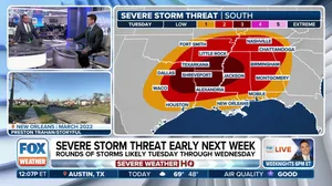 'Significant severe weather threat' next week grows across South