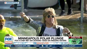 FOX 9's Ian Leonard joins 19th Polar Plunge in Minneapolis