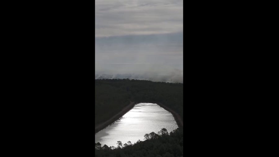 Smoke fills South Carolina horizon as wildfires continue to burn