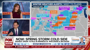 Blizzard Warnings issued in 5 states as monster storm hits Plains with full force