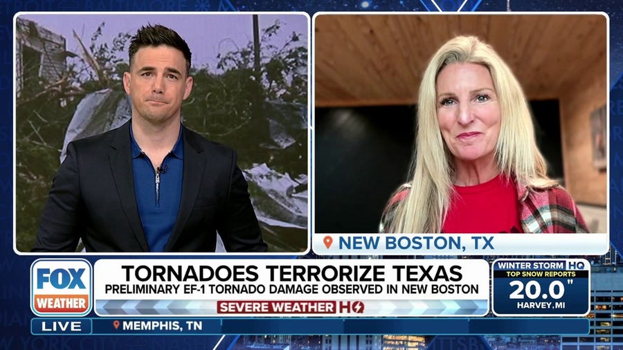 Tornado destroys Texas inn, safari as severe weather sweeps through