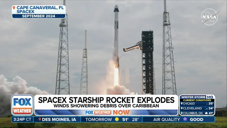 SpaceX explosion causes disruption in air traffic 
