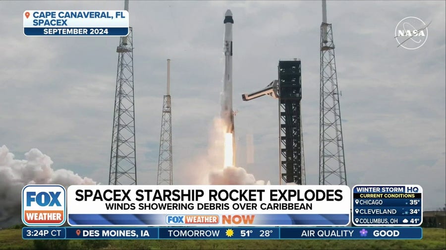 SpaceX explosion causes disruption in air traffic 