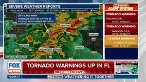 Tornado rips across I-4 north of Orlando 