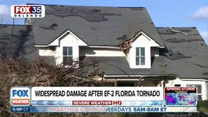 Widespread damage reported after EF-2 tornado in Florida