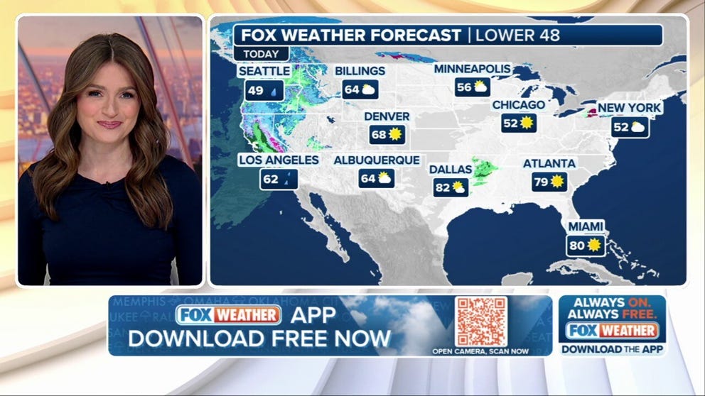 FOX Weather has you covered with the breaking forecasts and weather news headlines for your Weather in America on Wednesday, March 12, 2025. Get the latest from FOX Weather Meteorologist Britta Merwin.