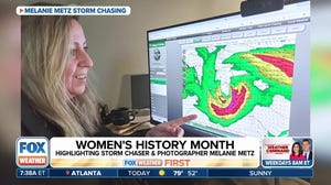 FOX Weather highlights trailblazing storm chaser, mentor Melanie Metz during Women's History Month