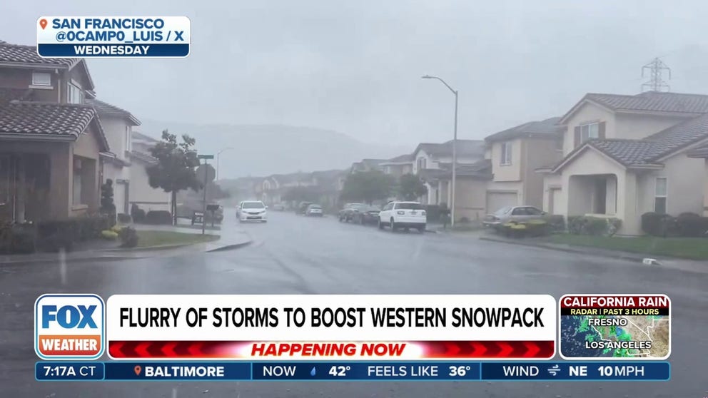 California slammed by atmospheric river storm leading to flooding ...