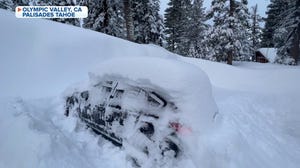 25 inches of snow reported at Palisades Tahoe ski resort in Northern California