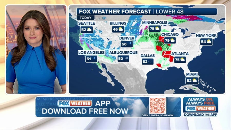 Weather in America: March 14, 2025