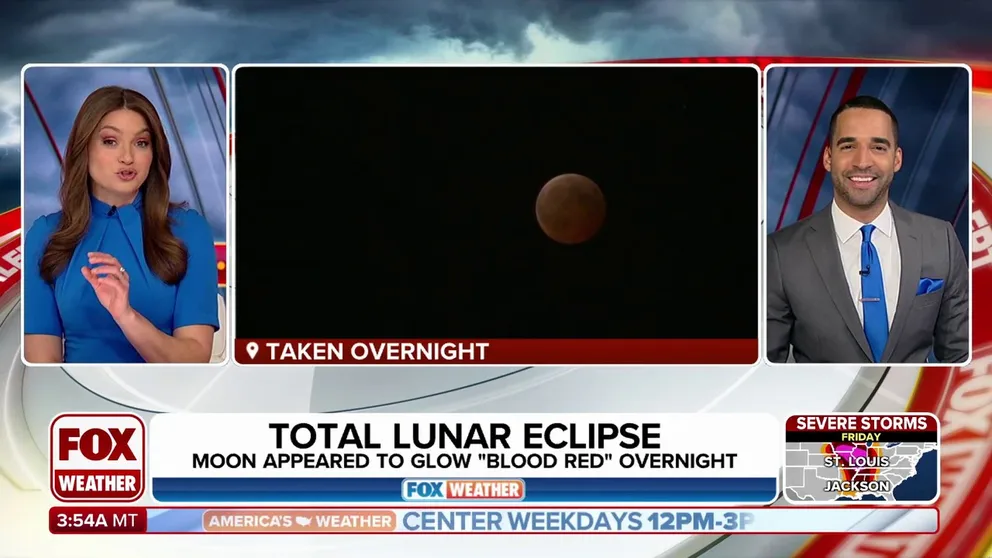 For the first time in three years, all 50 states were treated to a total lunar eclipse late Thursday night and early Friday morning when the Sun, Earth and Blood Worm Moon aligned.