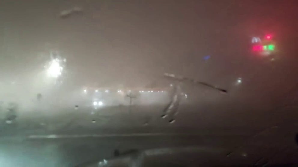 A man captured a likely tornado on video rolling through Rolla, Missouri on Friday evening.