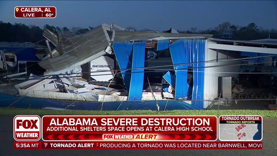 Severe weather leaves significant damage in Alabama