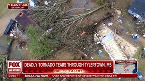 Deadly tornado leaves catastrophic damage in Tylertown, Mississippi