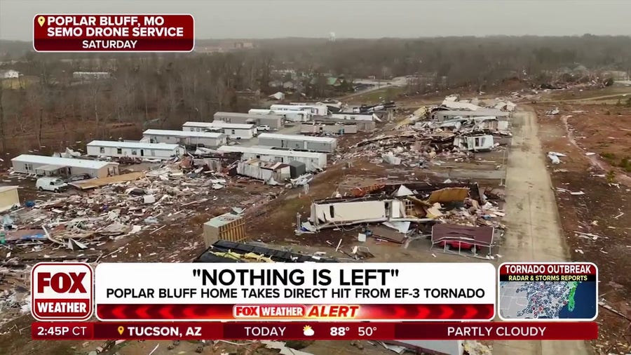 Missouri tornado survivor says twister threw him through window