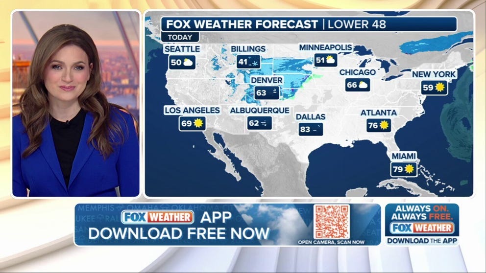 FOX Weather has you covered with the breaking forecasts and weather news headlines for your Weather in America on Tuesday, March 18, 2025. Get the latest from FOX Weather Meteorologist Britta Merwin.