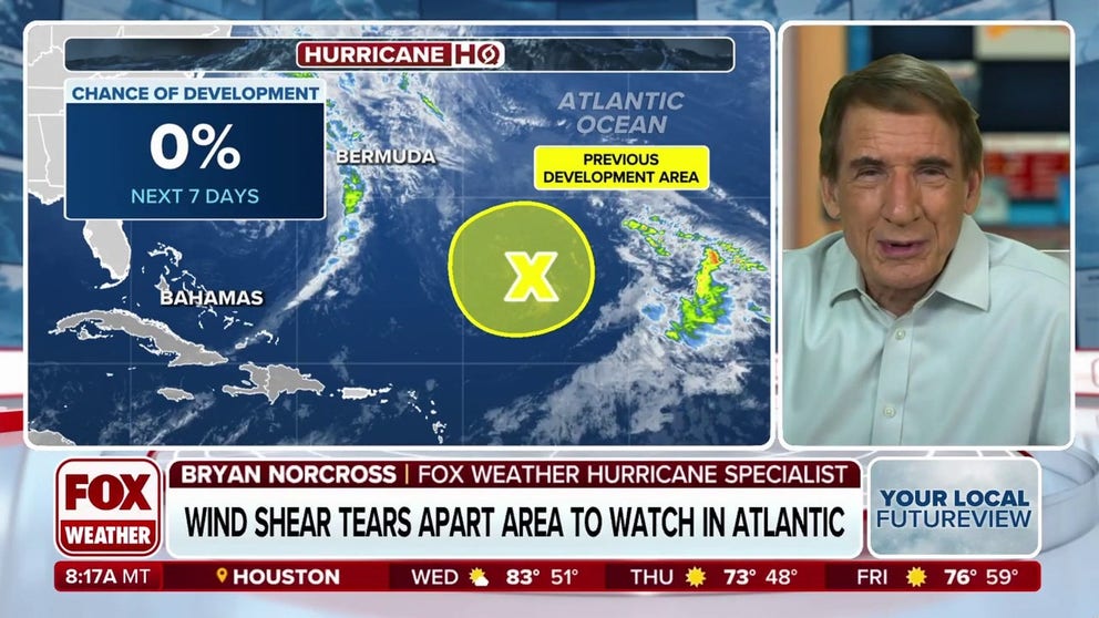 The National Hurricane Center was briefly tracking an area in the Atlantic on Monday, 75 days before the start of hurricane season. FOX Weather Hurricane Specialist Bryan Norcross explains why its so rare to see an area to watch so early in the year. 