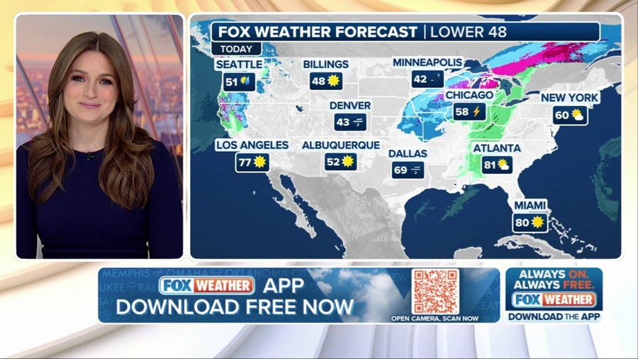 Weather in America: March 19, 2025