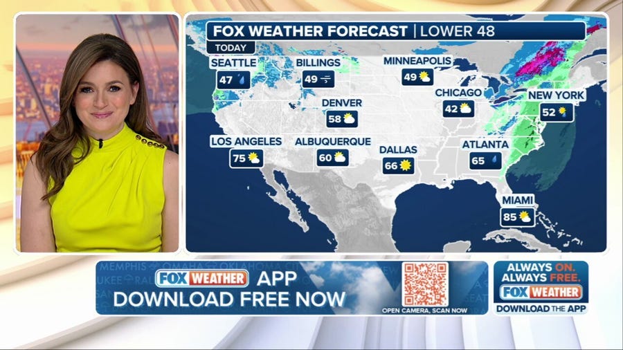 Weather in America: March 20, 2025