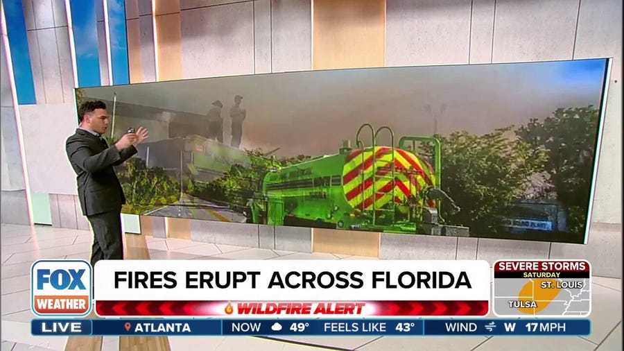 Update on Florida wildfires