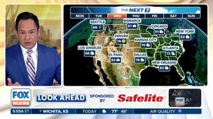 Safelite look ahead forecast: Temperatures rebound significantly by Tuesday