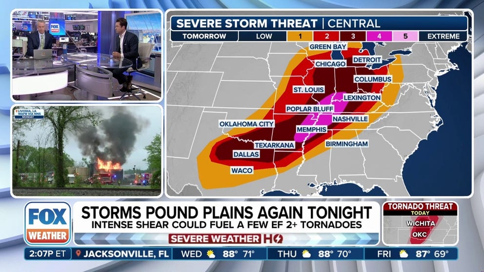 Massive storm threat builds for America's Heartland | Latest Weather ...