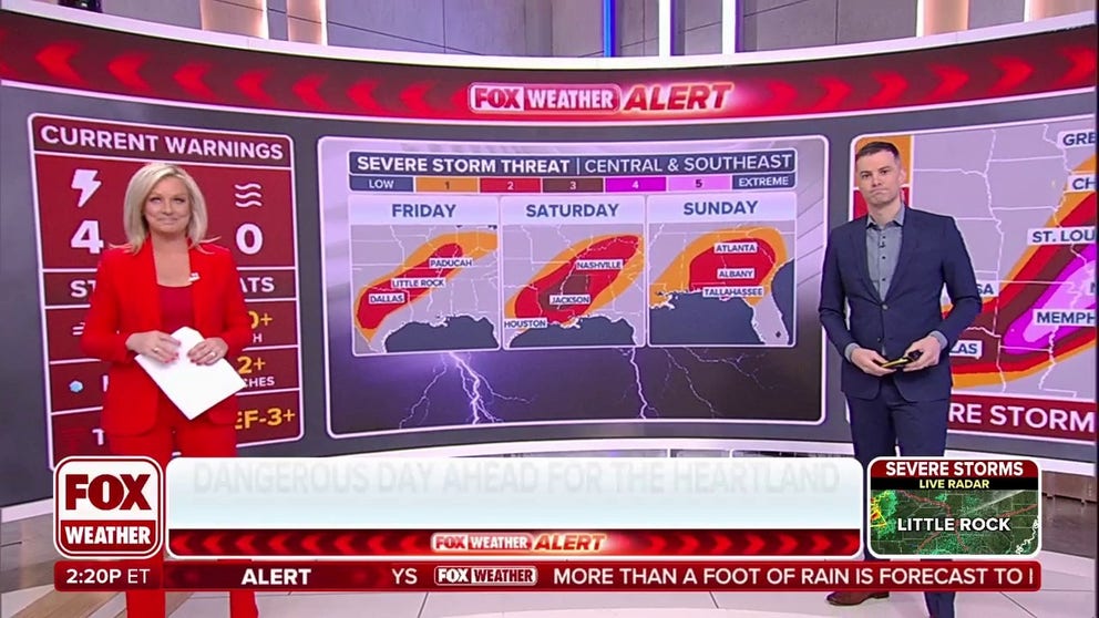 Sandra Smith joins FOX Weather for the latest updates on the severe ...