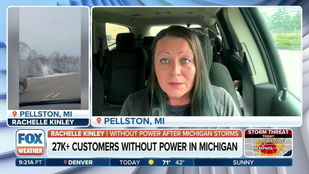 Thousands still without power after ice storm slams northern Michigan ...