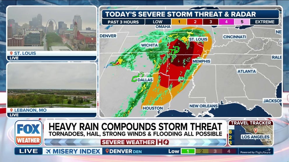 Tens of millions of people from the Plains to the Midwest will be at risk of seeing severe weather on Easter Sunday. FOX Weather Meteorologist Ari Sarsalari breaks down the latest forecast on Sunday, April 20, 2025.