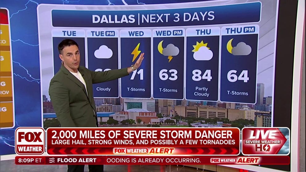 FOX Weather Meteorologist Steve Bender shares what to expect for the