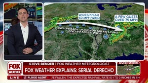 Look back at the severe weather to hit the U.S. this week and as a deadly derecho struck Pittsburgh Tuesday, leaving at least three people dead