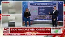 A look at who saw the worst the severe weather