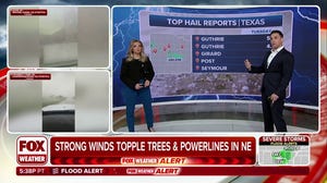 A look at who saw the worst the severe weather