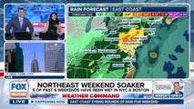 Northeast braces for another weekend filled with rain, thunderstorms