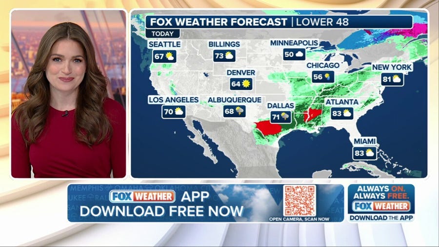 Weather in America: May 2, 2025 