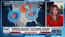 A look at how an omega block pattern will impact weather around the country