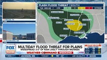 Relentless rain fueling flood threat from Southwest to Southeast this week