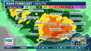 Omega block increasing flood threat across southern Plains, Gulf Coast this week