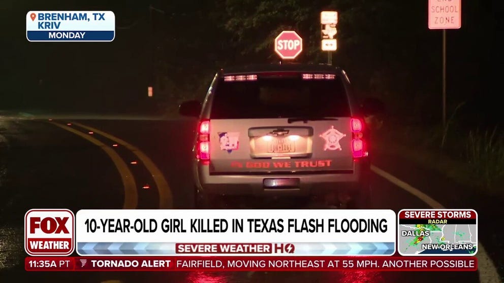 Officials found the body of a 10-year-old girl Tuesday morning, after she was swept away by floodwaters on her way home from school.
