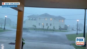 New Orleans continues to be drenched by heavy rain, as the city is under a flood watch until Thursday night