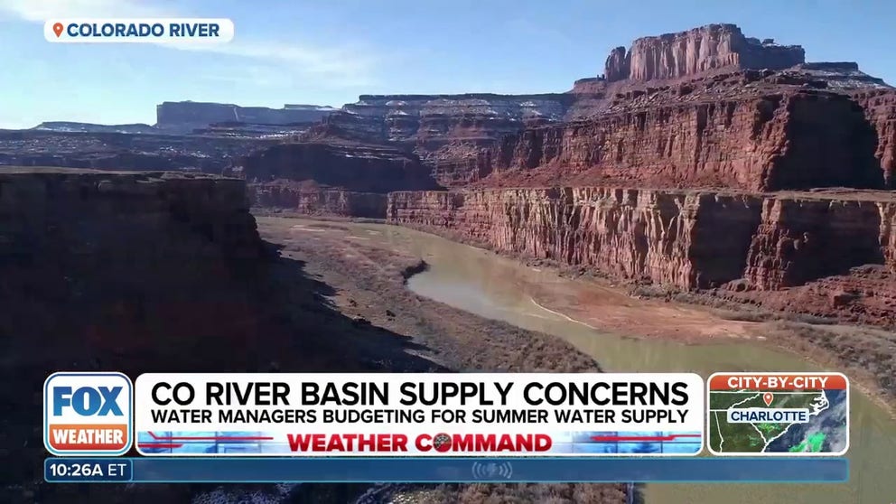 Water managers in Colorado are budgeting for low water supply in the Colorado River Basin as summer approaches. Ken Curtis is one of the water managers preparing. He said a 30% water supply can be expected, which could impact farmers.