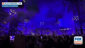 Watch: Metallica concert registers as small earthquake at Virginia Tech