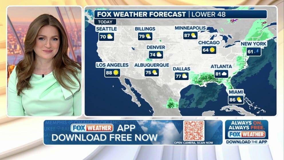 FOX Weather has you covered with the breaking forecasts and weather news headlines for your Weather in America on Friday, May 9, 2025. Get the latest from FOX Weather Meteorologist Britta Merwin.