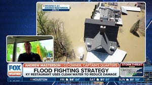 Kentucky restaurant fights floodwaters -- with more water?