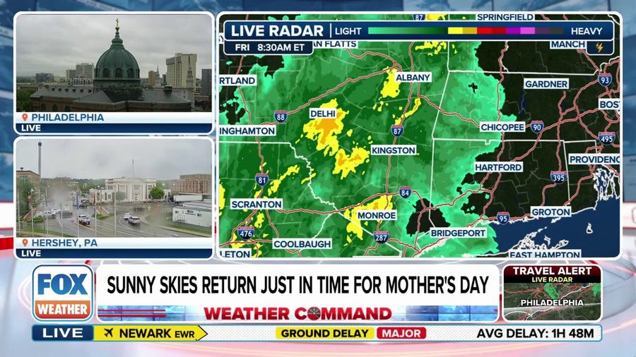 Flood threat for parts of Northeast ahead of Mother's Day