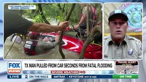 See the race against time to save a flood victim