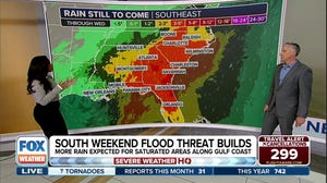 Mother's Day weekend washout across Florida, Southeast