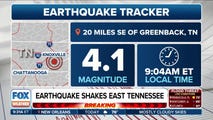Magnitude 4.1 earthquake rattles East Tennessee