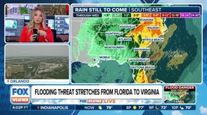 Parts of the south have undergone rounds of wet weather, which have resulted in new daily rainfall records in areas such as Charleston, South Carolina