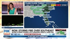 Flood risk grows as Southeast, mid-Atlantic gets slammed by heavy rain, storms